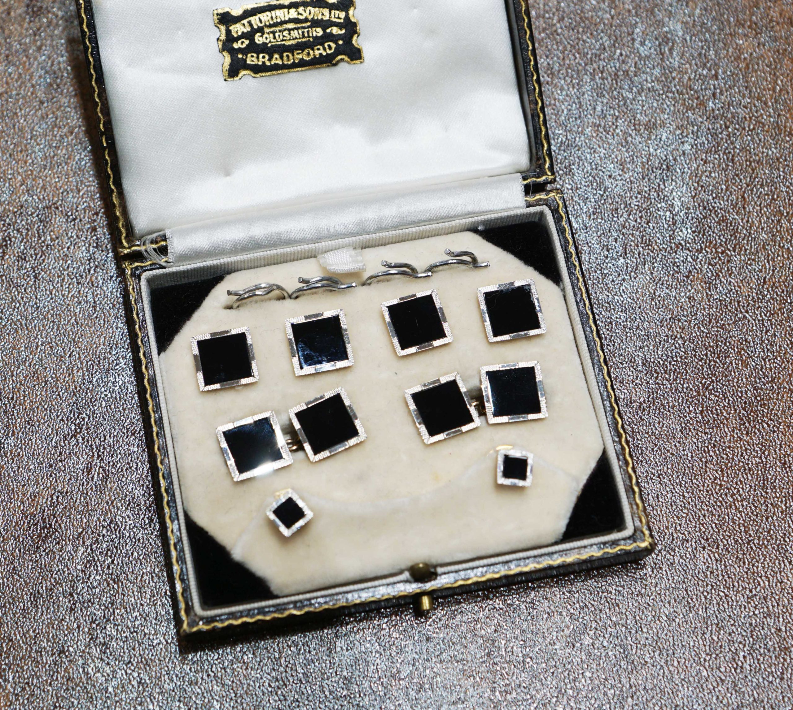 Art Deco Gentlemans Dress Shirt Stud 